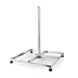 Satellite Balkong fäste | Mast längd: 0.75 m | Maximal diskstorlek: 90.0 cm | Bottenplatta storlek: 4 x 30 x 30 cm | Stål | Silver - Tillbehör - 5412810298051 - 40