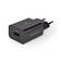 Väggladdare | 12 W | 1x 2.4 A A | Antal utgångar: 1 | USB-A | Lightning 8-Pin (Lös) Kabel | 1.00 m | Single Voltage Output | Svart - Nätladdare - 5412810330041 - 3