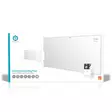 Infrared Heating Panel | 700 W | 1 Heat Setting | Adjustable thermostat | Remote control | IP44 | White - Uppvärmning - 5412810444311 - 66