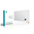 Infrared Heating Panel | 700 W | 1 Heat Setting | Adjustable thermostat | Remote control | IP44 | White - Uppvärmning - 5412810444311 - 69