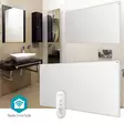 Infrared Heating Panel | 700 W | 1 Heat Setting | Adjustable thermostat | Remote control | IP44 | White - Uppvärmning - 5412810444311 - 5