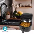 SmartLife Hot Air Fryer | Wi-Fi | 7,2 l | Timer: 60 min | Antal förinställda program: 8 | Digital | Android / IOS | Svart - Luftfritöser - 5412810438181 - 53