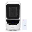 SmartLife Keramisk PTC Fläktvärmare | 1500 W | 2 Värmeinställningar | Svängning | Display | 10 - 49 °C | Android / IOS | Vit - Uppvärmning - 5412810443161 - 11