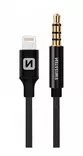 Swissten 1,5 m Lightning / 3.5 mm adapterkabel - Adaptere - 8595217481381 - 1