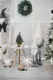 Tonttu valkolakki 80 cm Winteria - Juldekorationer och textilier - 6410413340541 - 5