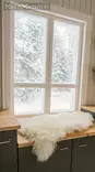 Lammskinn 180 x 65 cm svart - Fårskinn, kohudar, konstgjorda hudar - 6438168096391 - 4