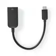 USB-C Adapter | USB 3.2 Gen 1 | USB-C Hane | HDMI Utgång | 4K@60Hz | 0.20 m | Rund | Nickelplaterad | PVC | Svart | Låda - Dator och nätverk - 5412810331321 - 30