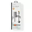 USB-C Adapter | USB 3.2 Gen 1 | USB-C Hane | HDMI Utgång | 4K@60Hz | Power delivery | 2.00 m | Rund | Guldplaterad | Flätad / Nylon | Silver | Kartong med täckt fönster - Dator och nätverk - 5412810331741 - 66