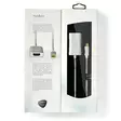 USB-C Adapter | USB 3.2 Gen 1 | USB-C Hane | HDMI Utgång | 4K@60Hz | Power delivery | 2.00 m | Rund | Guldplaterad | Flätad / Nylon | Silver | Kartong med täckt fönster - Dator och nätverk - 5412810331741 - 67