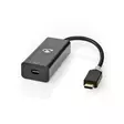 USB-C Adapter | USB 3.2 Gen 1 | USB-C Hane | Mini DisplayPort Hona | 0.20 m | Rund | Guldplaterad | PVC | Antracit | Kartong med fönster - Dator och nätverk - 5412810331451 - 1