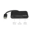 USB-hubb | 1x USB-C | 1x USB A / 1x USB-C | 4-Port port(s) | USB 2.0 | USB ström | SD & MicroSD - Dator och nätverk - 5412810416011 - 50
