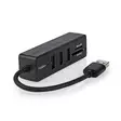 USB-hubb | USB-A Male | 3x USB A Female | 5-Port port(s) | USB 3.2 Gen 1 | USB ström | 5 Gbps | SD & MicroSD - Dator och nätverk - 5412810415731 - 1