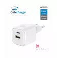 Laddare | 35 W | 1x USB-C 35W PD/1x USB-A 27W QC | Vit | Swissten - Nätladdare - 8595217484481 - 2
