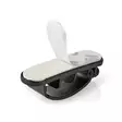 Kabelhantering | Kabelklämma | Låst | 3 st. | Antal platser: 3 Skivor | Maximal kabeltjocklek: 7.5 mm | Polypropylene | Svart - Nedis produkter - 5412810335121 - 45
