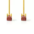 CAT6 Nätverkskabel | RJ45 hane | RJ45 hane | S/FTP | 15.0 m | Rund | LSZH | Gul | Label - Dator och nätverk - 5412810452651 - 10