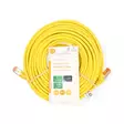 CAT6 Nätverkskabel | RJ45 hane | RJ45 hane | S/FTP | 15.0 m | Rund | LSZH | Gul | Label - Dator och nätverk - 5412810452651 - 66
