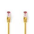 CAT6 Nätverkskabel | RJ45 hane | RJ45 hane | S/FTP | 15.0 m | Rund | LSZH | Gul | Label - Dator och nätverk - 5412810452651 - 1