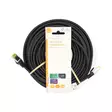 CAT7 nätverkskabel | S/FTP | RJ45 hane | RJ45 hane | 20.0 m | Snagless | Rund | LSZH | Svart | Label - Dator och nätverk - 5412810452811 - 66