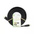 High Speed HDMI kabel med Ethernet | HDMI Kontakt | HDMI Kontakt | 4K@60Hz | ARC | 18 Gbps | 10.0 m | Rund | PVC | Svart | Label - HDMI-kablar - 5412810454631 - 66