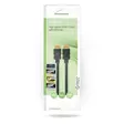 High Speed HDMI kabel med Ethernet | HDMI Kontakt | HDMI Kontakt | 4K@60Hz | ARC | 18 Gbps | 3.00 m | Rund | PVC | Svart | Låda - HDMI-kablar - 5412810455201 - 66
