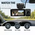 Dash Cam | 4K@30fps | 4 MPixel | 3.16 " | Wi-Fi | LCD skärm | Två kameror | Kabinutsikt kamera | GPS | Parkeringssensor | Rörelsedetektering | Nattseende | Svart - Bilkameror - 5412810478811 - 52