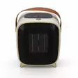 Keramiska PTC Värmefläkt | 900 / 1200 W | 2 Värmelägen | Justerbar termostat | Överhettningsskydd | Skydd för att ramla | Timer - Uppvärmning - 5412810481071 - 11