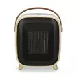 Keramiska PTC Värmefläkt | 900 / 1200 W | 2 Värmelägen | Justerbar termostat | Överhettningsskydd | Skydd för att ramla | Timer - Uppvärmning - 5412810481071 - 10