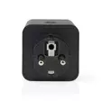 SmartLife Smart Plug | Wi-Fi | IP21 | Strömmätare | 3680 W | Type F (CEE 7/3) | 0 - 55 °C | Android / IOS | Svart | 1 st. - Smarta eluttag - 5412810481521 - 20