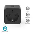 SmartLife Smart Plug | Wi-Fi | IP21 | Strömmätare | 3680 W | Type F (CEE 7/3) | 0 - 55 °C | Android / IOS | Svart | 1 st. - Smarta eluttag - 5412810481521 - 1