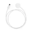Trådlös laddare för smarta klockor | Apple / Samsung | 3 W | USB-C | 1.00 m | 1.0 A | 5 V DC | ABS / TPE | Vit - Nätladdare - 5412810482061 - 1