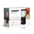 Blender | 800 W | 2 hastigheter + puls | 4 knivar i rostfritt stål | plastkanna | svart - Blenders och vispar - 8711902090731 - 69