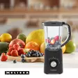 Blender | 800 W | 2 hastigheter + puls | 4 knivar i rostfritt stål | plastkanna | svart - Blenders och vispar - 8711902090731 - 5