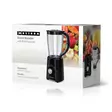 Blender | 800 W | 2 hastigheter + puls | 4 knivar i rostfritt stål | plastkanna | svart - Blenders och vispar - 8711902090731 - 67