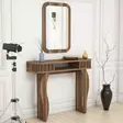 Sideboard Hanah Home Damla Valnöt Spånskiva 105x85x30 cm - Sidobord och extrabord - 8681875412871 - 3