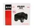 ATV-peite AX4 musta, koko XL - Bilskyddsöverdrag - 6418536017531 - 2