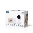 Baby monitor with camera with 2.4-inch colour display, night vision and talkback function - White - Babylarm - 8711902087281 - 67