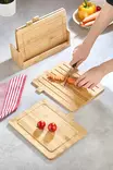 Skärbräda Hermia Wooden Trä Bambumaterial 5 Delar - Köksredskap - 8684283796151 - 1