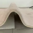 Badrumsmatta Mijölnir Cappuccino 100% Akryl Halkfri Antibakteriell 100x120 cm - Badrumsmattor och våtrumsmattor - 8683342423021 - 3