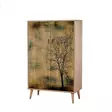 Förvaringsskåp Hanah Home Multibox Sonoma Ek Spånskiva 80x127x36 cm - Skåp och byråer - 8681875340891 - 4