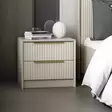 Sängbord Hanah Home Kale Luxe Sten Spånskiva 53x45x45 cm - Nattduksbord - 8683742567271 - 2