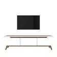 TV-bänk Hanah Home D1 794 Vit Valnöt Spånskiva 180x48,6x35 cm - TV-bänkar - 8681875460971 - 15