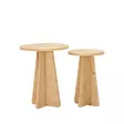 Nestingbord Hanah Home Mushroom Spånskiva Sapphire Oak 40x50x40 cm 30x45x30 cm - Sidobord och extrabord - 8683742112181 - 6