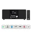 DABMAN i200 (V2) Multifunktionell stereoradio DAB+ / FM / Internet Trälook - Radioapparater - 4024035222301 - 1
