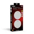 Design brandvarnare med 10 års batteri 2-pack Vit - Brandvarnare och kolmonoxidvarnare - 8712412596041 - 69