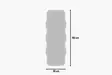 Spegel Hanah Home Aror Sand Mdf 50x160x2,2 cm - Speglar - 8684282640141 - 1