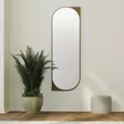 Spegel Hanah Home Livi Valnöt Mdf 52x152 cm - Speglar - 8684282515401 - 2