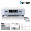 FM-köksradio med Bluetooth® LED-belysning och timer Vit - Radioapparater - 8711902041221 - 47