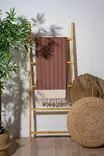 Fouta Mijölnir Tegelröd 90% Bomull 10% Polyester 90x180 cm - Handdukar - 8684283207831 - 2