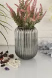 Vas Aberto Design D20F Fume Glas 10x20x10 cm - Hängande blomkrukor och vaser - 8684283721641 - 3
