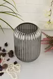 Vas Aberto Design D20F Fume Glas 10x20x10 cm - Hängande blomkrukor och vaser - 8684283721641 - 5